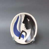 Decorative French Ceramic Bowl by Mado Jolain (circa 1950s)