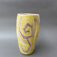 Mid-Century Italian Ceramic Vase by Guido Gambone (circa 1950s)