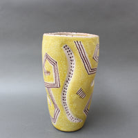 Mid-Century Italian Ceramic Vase by Guido Gambone (circa 1950s)