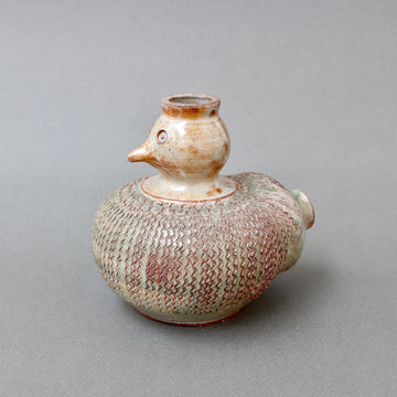 Ceramic Stylised Bird Vase by Dominique Pouchain (circa 1980s)