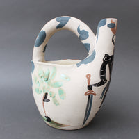 Mid-Century Earthenware Pitcher 'Rider and Horse' (20/300) by Pablo Picasso (1952)