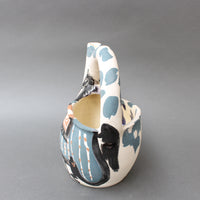 Mid-Century Earthenware Pitcher 'Rider and Horse' (20/300) by Pablo Picasso (1952)