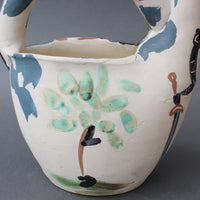 Mid-Century Earthenware Pitcher 'Rider and Horse' (20/300) by Pablo Picasso (1952)