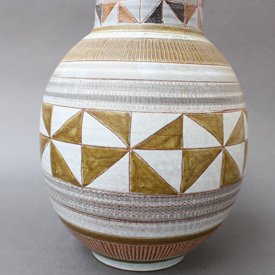 Vintage Ceramic Vase by Dominique Guillot (circa 1960s)