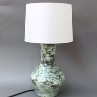 Vintage French Ceramic Lamp by Jacques Blin (circa 1950s)