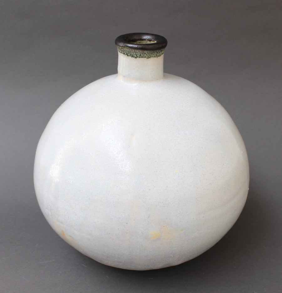 French Vintage Ceramic Vase (circa 1970s)
