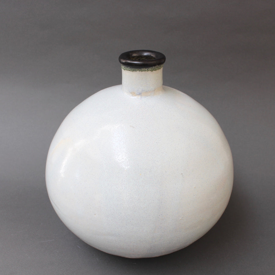 French Vintage Ceramic Vase (circa 1970s)