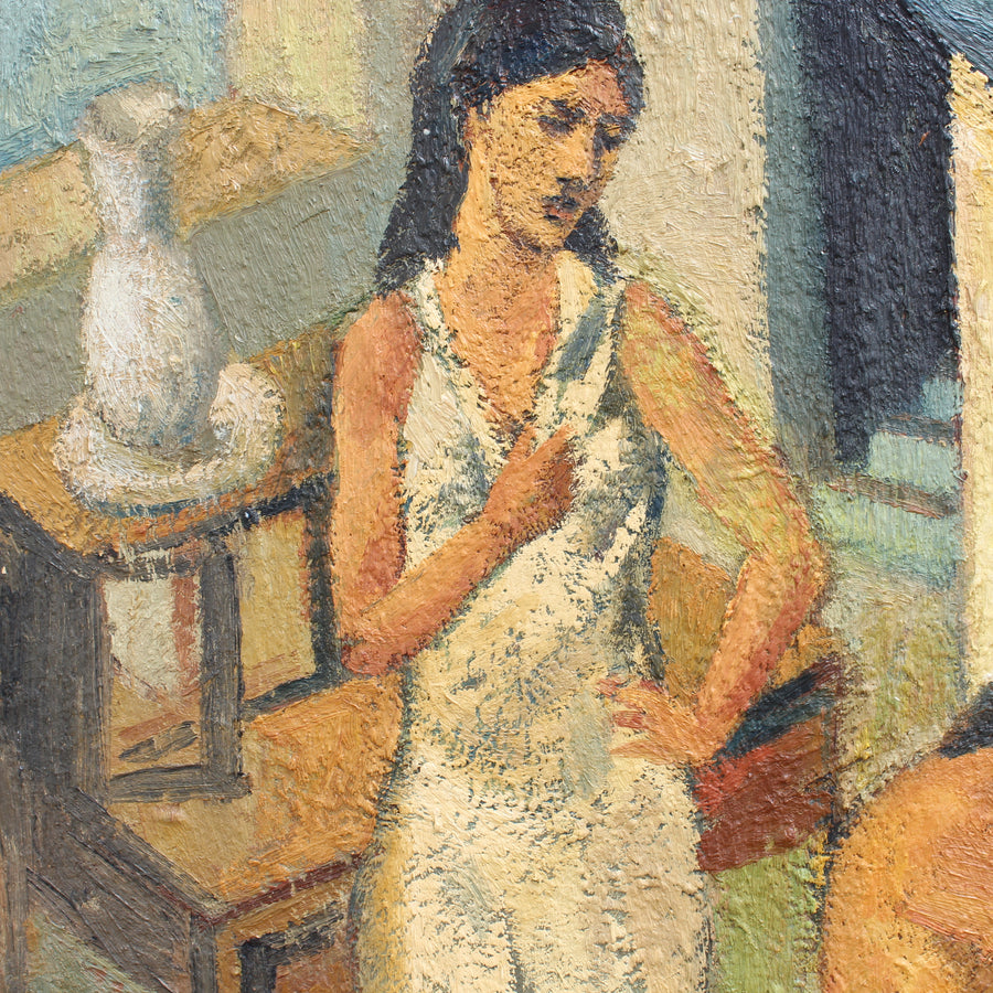 'Woman in Front of the Mirror' by Vincent Tailhardat (circa 1990s)