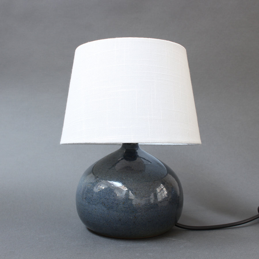 Vintage French Ceramic Table Lamp (20th Century)