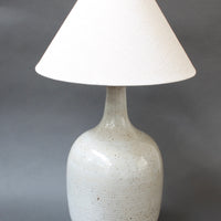 Vintage French Ceramic Table Lamp by Poterie du Soleil (circa 1980s)