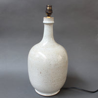 Vintage French Ceramic Table Lamp by Poterie du Soleil (circa 1980s)