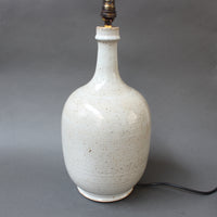 Vintage French Ceramic Table Lamp by Poterie du Soleil (circa 1980s)