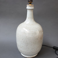 Vintage French Ceramic Table Lamp by Poterie du Soleil (circa 1980s)