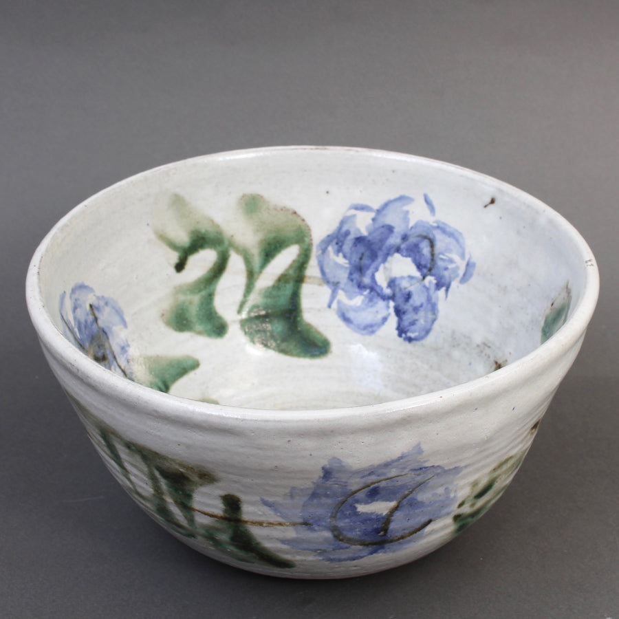 Mid-Century Decorative Ceramic Bowl by Albert Thiry (circa 1960s)