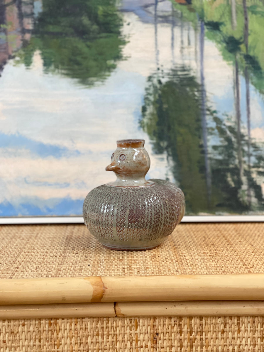 Ceramic Stylised Bird Vase by Dominique Pouchain (circa 1980s)