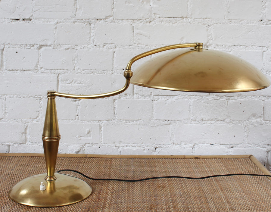 Italian Vintage Brass Table Lamp with Swivel Arm (circa 1950s) – Bureau of  Interior Affairs (BIA London)