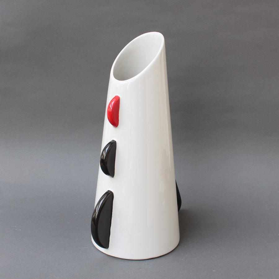 Italian Postmodernist Vase by MAS Italia (circa 1980s)
