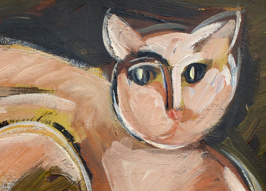 'Portrait of a Feline', German School (circa 1960s)