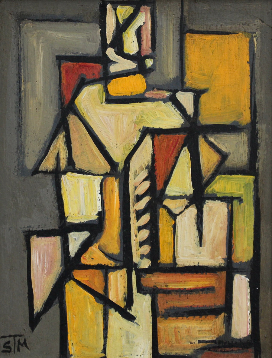 'Cubist Figure' by STM (circa 1960s)