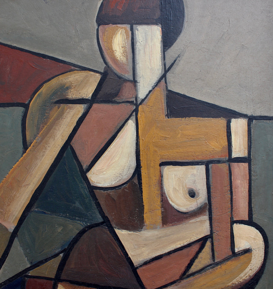 'Portrait of Seated Nude', Berlin School (circa 1960s)