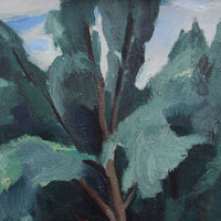 'Boats on a Pond' by Charles Kvapil (circa 1930s)
