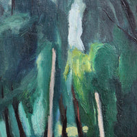 'Boats on a Pond' by Charles Kvapil (circa 1930s)