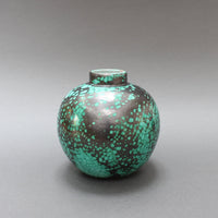Round Ceramic Vase by Primavera (Circa 1930s)