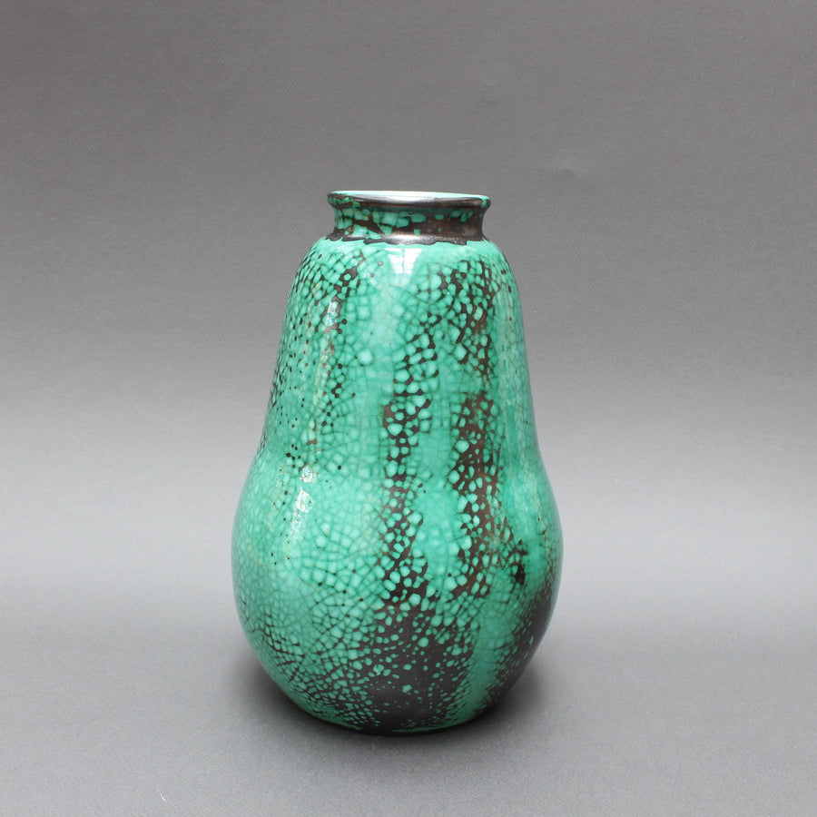 Pear-Shaped Ceramic Vase by Primavera (Circa 1930s)