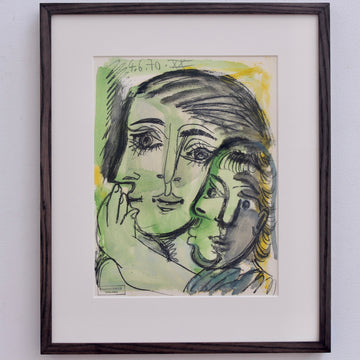 'Mother and Child II' by Raymond Debiève (1970)