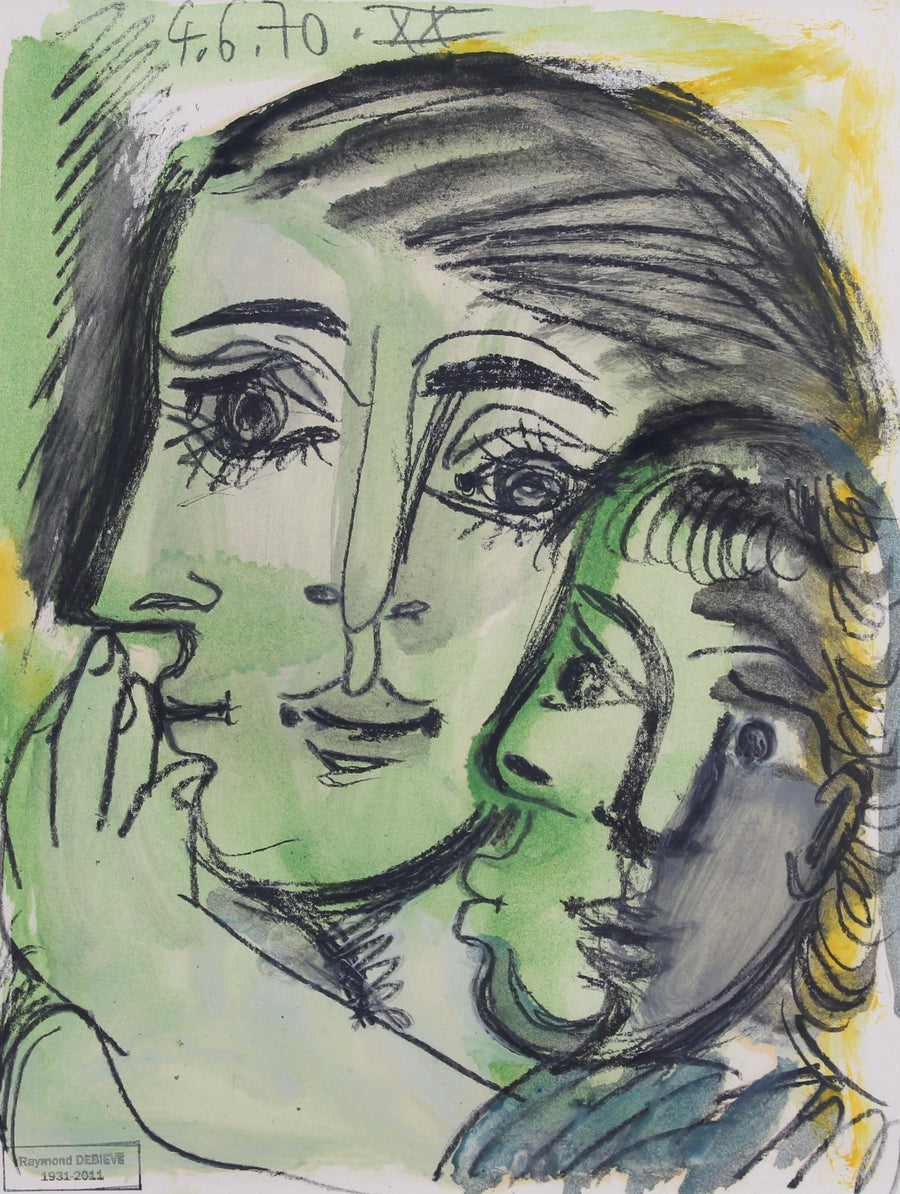 'Mother and Child II' by Raymond Debiève (1970)