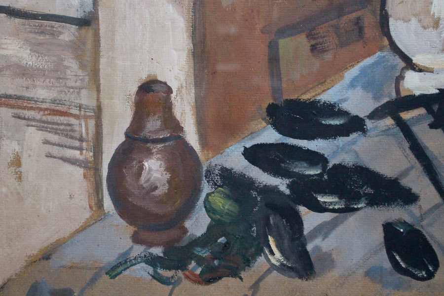 'Still Life with Pitcher' by Charles Réal (circa 1950s)