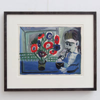 'Boy with Anemones' by Raymond Debiève (1965)