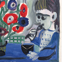 'Boy with Anemones' by Raymond Debiève (1965)