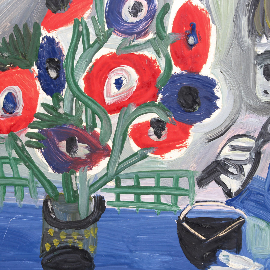 'Boy with Anemones' by Raymond Debiève (1965)