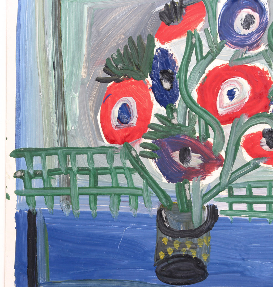 'Boy with Anemones' by Raymond Debiève (1965)