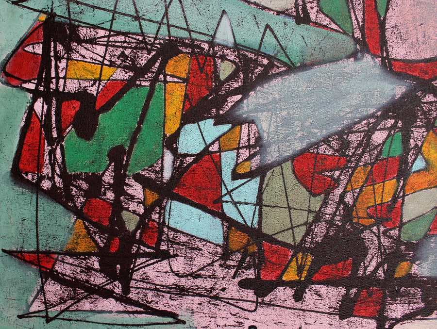 'Abstract Figure 1' by Pandi (I Nyoman Sutaria) (2014)