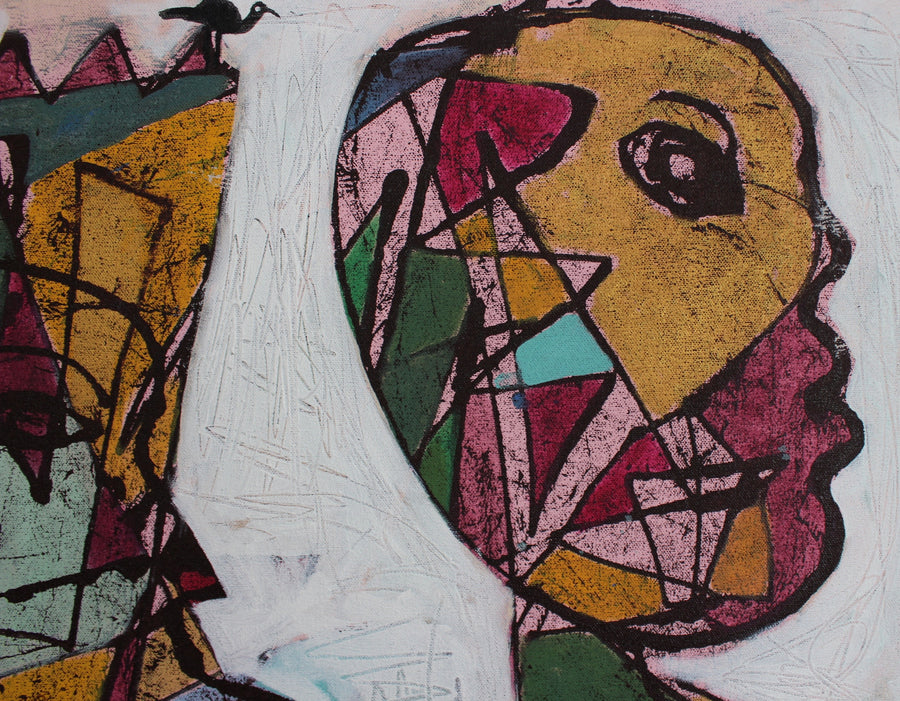 'Abstract Figure 3' by Pandi (I Nyoman Sutaria) (2014)