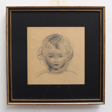 'Portrait of a Young Child' by Guillaume Dulac (circa 1920s)