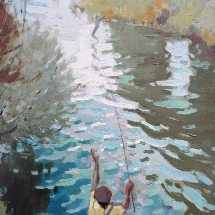 'The Fisherman' by Gabriel Vié (circa 1940s)