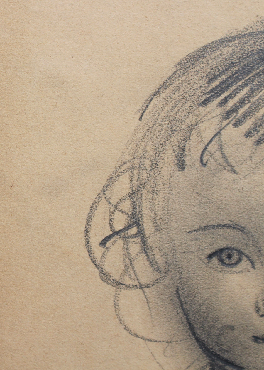 'Portrait of a Young Child' by Guillaume Dulac (circa 1920s)