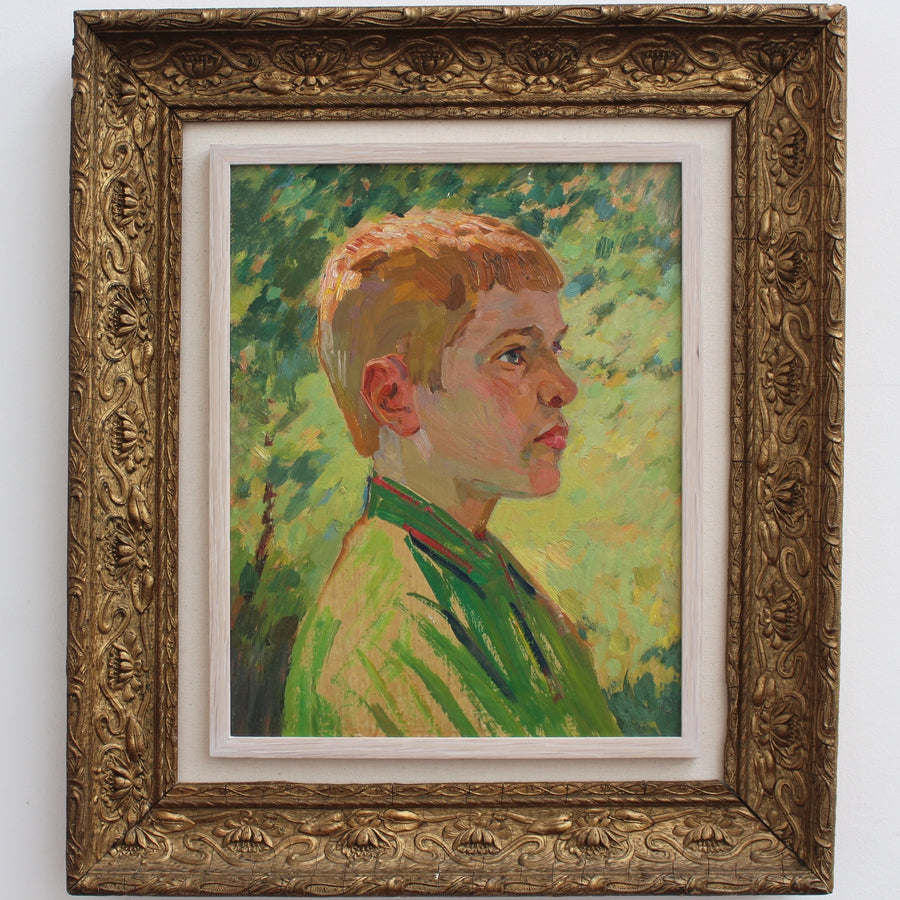 'Portrait of a Red Headed Boy' by Unknown (Circa 1970s)