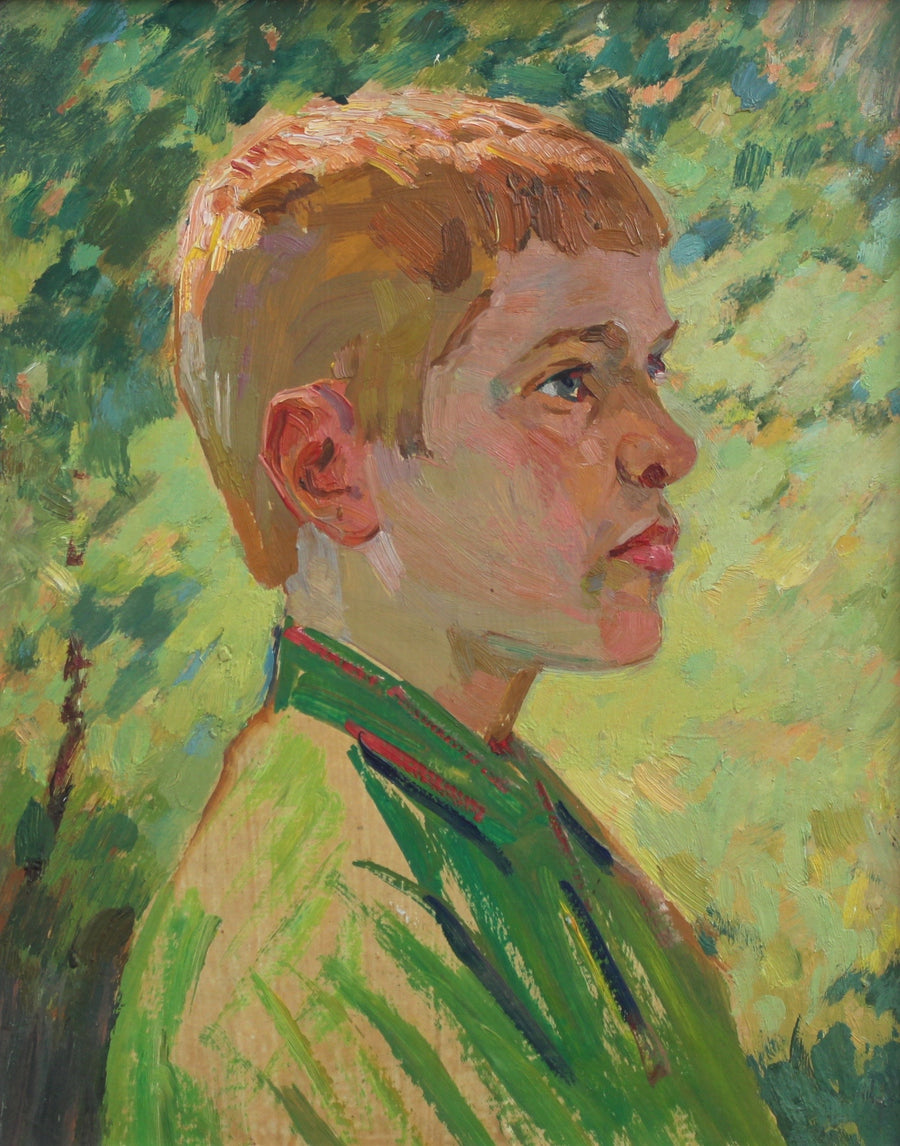 'Portrait of a Red Headed Boy' by Unknown (Circa 1970s)