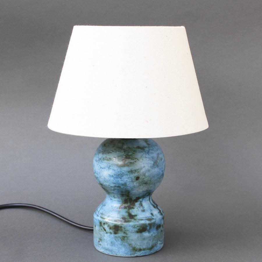 Mid-Century Ceramic Table Lamp by Jacques Blin (circa 1950s) - Small