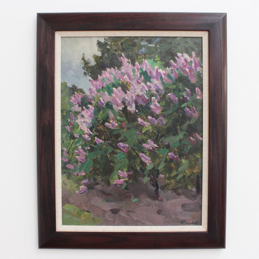 'Lilacs in Springtime' by Unknown (Circa 1960s)