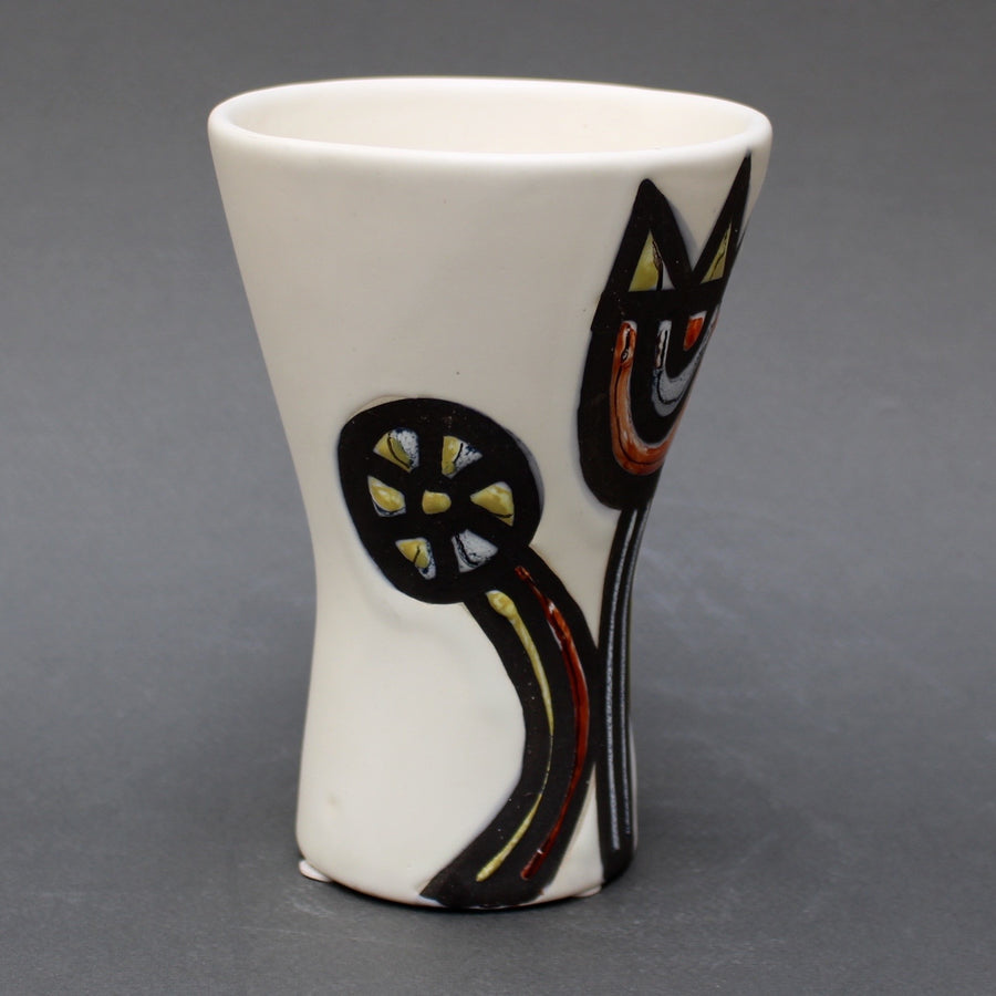 Vase with Tulips by Roger Capron (1950s)