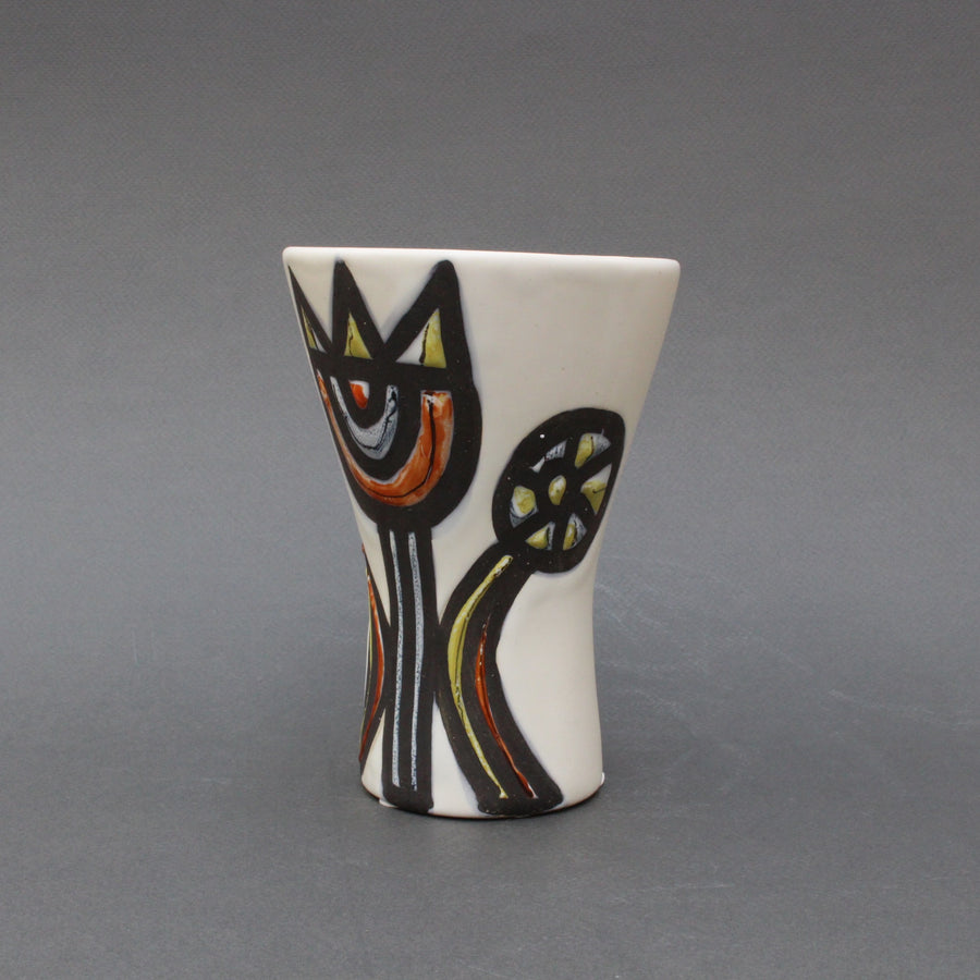 Vase with Tulips by Roger Capron (1950s)
