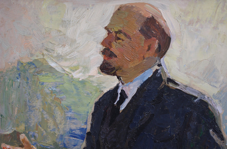 'Portrait of Vladimir Lenin' by Unknown (Circa 1970s)