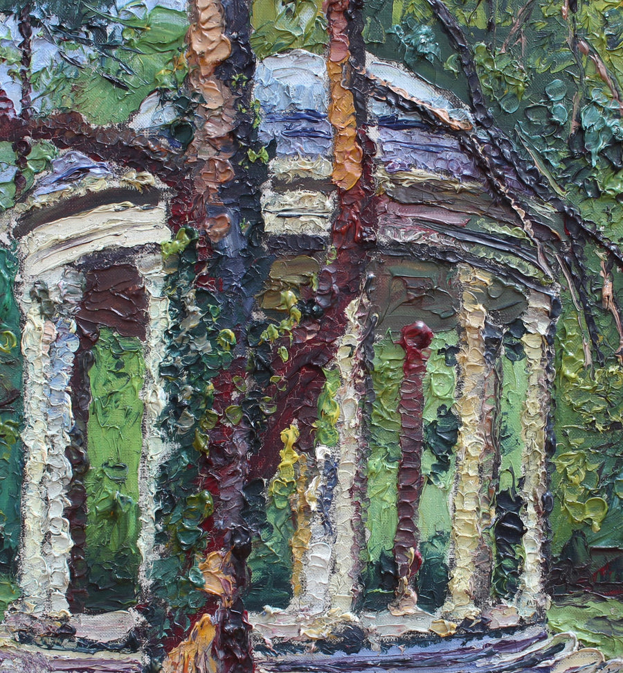 'Gazebo Under the Trees in Versailles' by M. Phidias (1921)