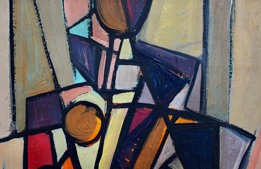 'Cubist Composition' by STM (circa 1960s)