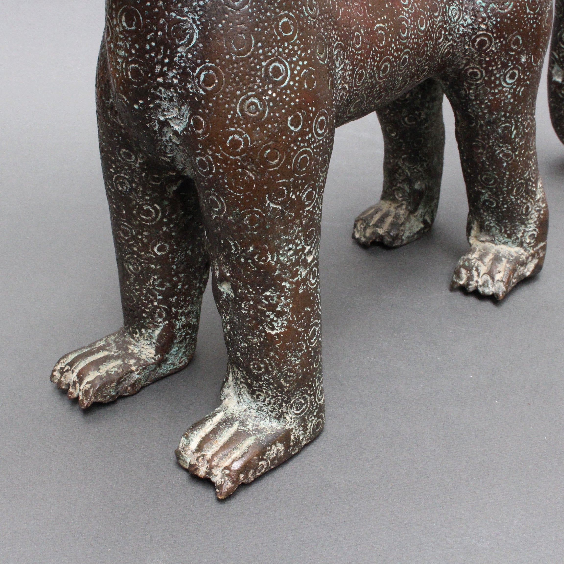 20th C. Hand-Sculpted Benin Leopard – Bureau of Interior Affairs